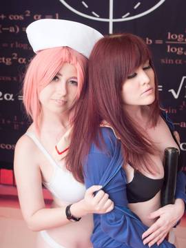 FLCL - haruhara x samejima cosplay by Usatame and Foxy_018