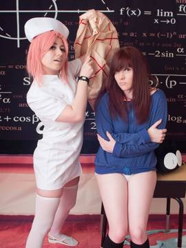 FLCL - haruhara x samejima cosplay by Usatame and Foxy_009