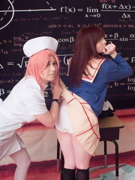 FLCL - haruhara x samejima cosplay by Usatame and Foxy_008