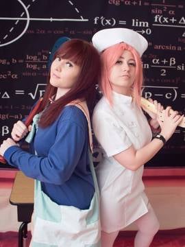 FLCL - haruhara x samejima cosplay by Usatame and Foxy_003