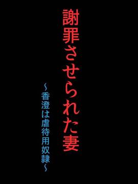 [納屋 (奴隷夫人)] 謝罪させられた妻 香澄は虐待用奴隷 [中国翻訳]_004