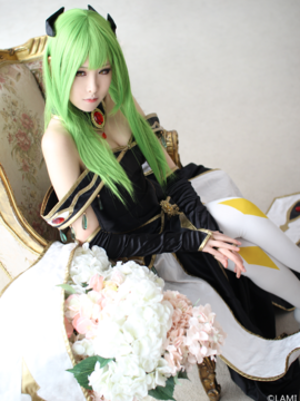 《CODE GEASS》C.C ED插画皇后装 C O S P L A Y_0006