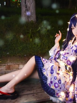 《lovelive！》田园海未觉醒浴衣C O S P L A Y_lovelive海爷浴衣觉醒 (8)