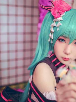 螺旋猫异国歌姬版“初音未来”COS_0071