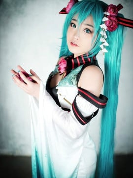 螺旋猫异国歌姬版“初音未来”COS_0011