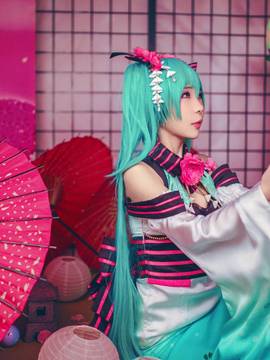 螺旋猫异国歌姬版“初音未来”COS_0155