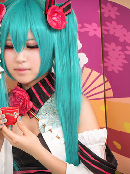 螺旋猫异国歌姬版“初音未来”COS_0107