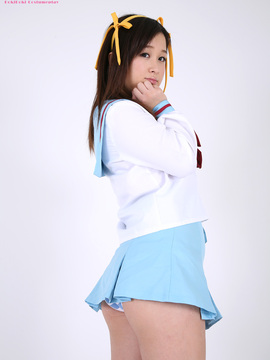 [Cosdoki]  Suzumiya Haruhi cosplay by Riana Abe_009