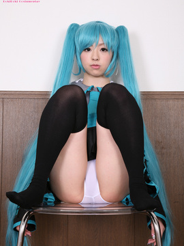 [Cosdoki] Vocaloid - Hatsune Miku cosplay by Asuka Honoka_018