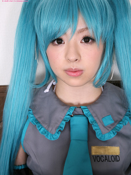 [Cosdoki] Vocaloid - Hatsune Miku cosplay by Asuka Honoka_020