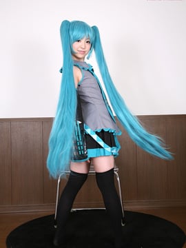 [Cosdoki] Vocaloid - Hatsune Miku cosplay by Asuka Honoka_004