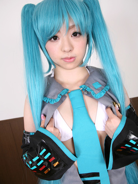 [Cosdoki] Vocaloid - Hatsune Miku cosplay by Asuka Honoka_032