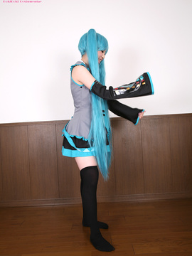 [Cosdoki] Vocaloid - Hatsune Miku cosplay by Asuka Honoka_014