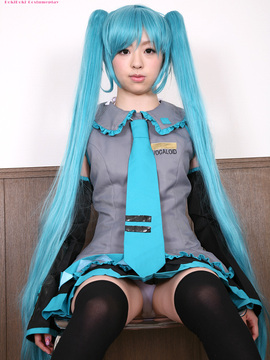 [Cosdoki] Vocaloid - Hatsune Miku cosplay by Asuka Honoka_017