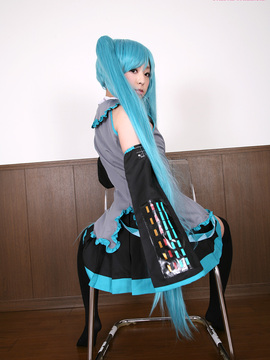 [Cosdoki] Vocaloid - Hatsune Miku cosplay by Asuka Honoka_027