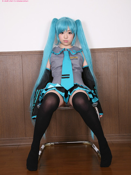 [Cosdoki] Vocaloid - Hatsune Miku cosplay by Asuka Honoka_016