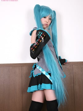 [Cosdoki] Vocaloid - Hatsune Miku cosplay by Asuka Honoka_006