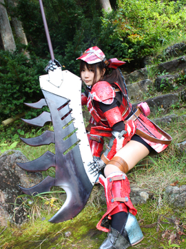 [生チョコ] monster hunter cosplay ROM_155