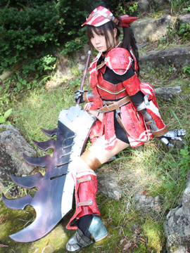 [生チョコ] monster hunter cosplay ROM_152