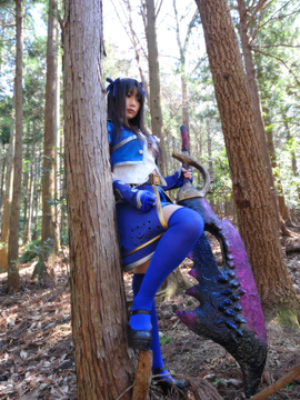 [生チョコ] monster hunter cosplay ROM_029