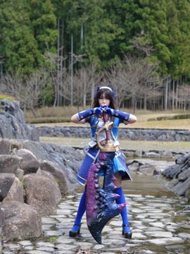 [生チョコ] monster hunter cosplay ROM_009