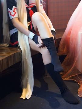 Kantai collection - Yuudachi cosplay (UNCENSORED)_002