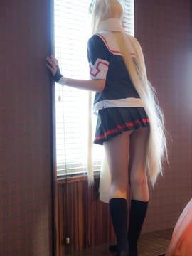 Kantai collection - Yuudachi cosplay (UNCENSORED)_006