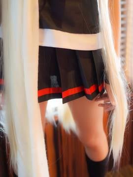 Kantai collection - Yuudachi cosplay (UNCENSORED)_010