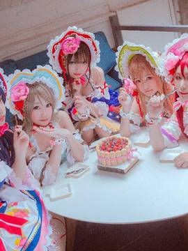 《LoveLive!Sunshine!!》Aqours的下午茶　C O S P L A Y