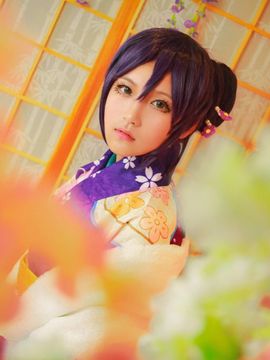 《LoveLive!》妮希绘一家三口的日常正月和服未觉醒 C O S P L A Y_LoveLive！正月和服未觉醒 (15)