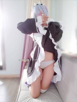 [呆萌橘子酱aa] Re zero kara haimeru isekai seikatsu - Rem cosplay (UNCENSORED)_REM (19)