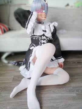 [呆萌橘子酱aa] Re zero kara haimeru isekai seikatsu - Rem cosplay (UNCENSORED)_REM (3)