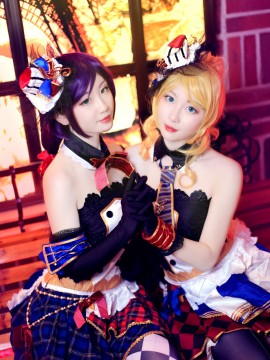 《LoveLive!!》东条希X绘里女仆觉醒 C O S P L A Y_绘~希 (23)