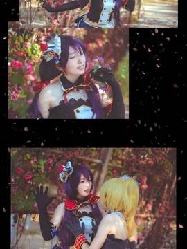 《LoveLive!!》东条希X绘里女仆觉醒 C O S P L A Y_0009