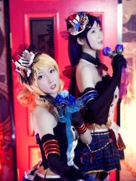 《LoveLive!!》东条希X绘里女仆觉醒 C O S P L A Y_绘~希 (7)