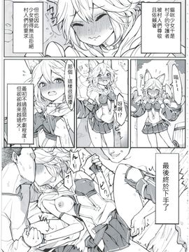 (C91) [兔子老大 (半里バード9)] センちゃん! ニャンと言って!! (グランブルーファンタジー) [古戰五勝漢化]_05