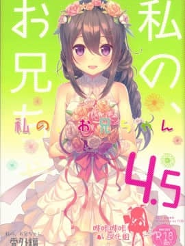 [嗶咔嗶咔漢化組](C92) [TIES (タケイオーキ)] 私の、お兄ちゃん4.5 (オリジナル)