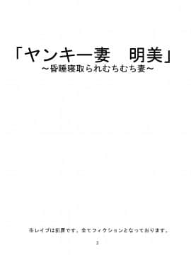 [モスキートマン][「ヤンキー妻 明美」～昏睡寝取られむちむち妻～]_04