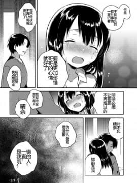 (COMIC1☆11) [squeezecandyheaven (いちはや)] 妹は記憶喪失 later. [中国翻訳_16_00000015