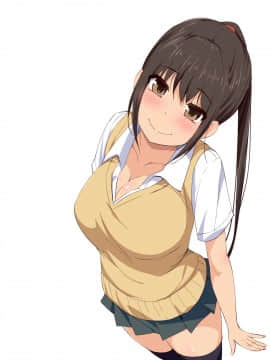 (同人CG集) [Eve (しぃ)] 制服着た巨乳の子と援●できると思ったらどうしようもない淫乱J●で精液からっぽになるまで搾り取られた話_228