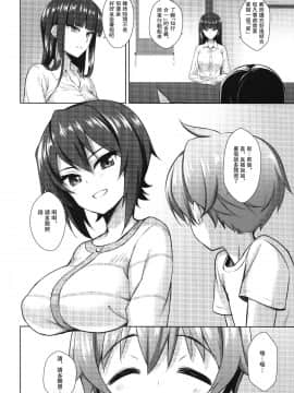 [瓜皮汉化] (C91) [焼肉食べたい(でらうえあ)] 西住まほの睡眠姦撮 (ガールズ&パンツァー)_Scan_06