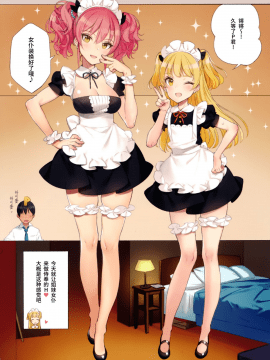 (C91) [少女騎士団 (大槍葦人)] ORDER*MAID*SISTERS 城ヶ崎姉妹とメイドSEXする本 (アイドルマスター シンデレラガールズ)_06