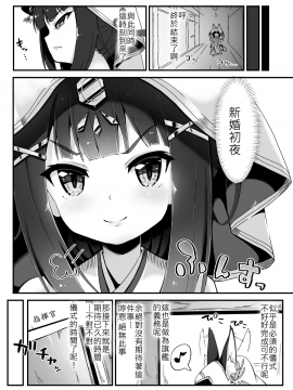 [古戰逃兵漢化] [もふもふ苑 (空色れん)] 結婚衣装で新婚初夜 (アズールレーン)_03