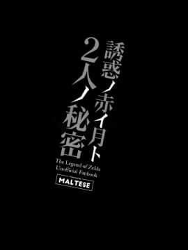 (C93) [まるちぃず (るんるん)] 誘惑の赤い月と二人の秘密 (ゼルダの伝説) [瑞树汉化组]_004