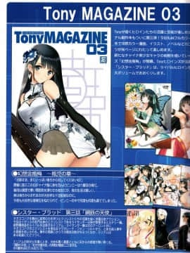 (C91) [T2 ART WORKS (Tony)] Tony MAGAZINE 04_85