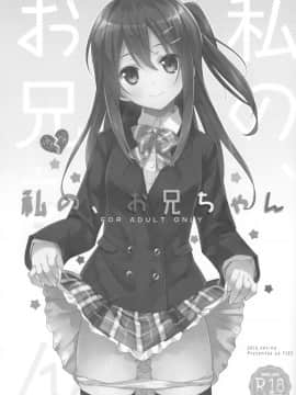 (C94) [TIES (タケイオーキ)] 私の、お兄ちゃん 総集編 (オリジナル_002